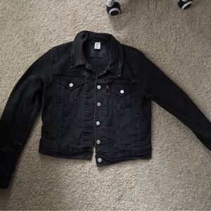 Levi's Classic Black Denim Jacket